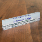 Beach Ocean Waves Nom monogramme Blue Water