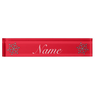 Porte-nom Big Snowflake Thunder_Cove