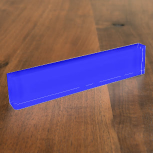 Porte-nom Bleu 0303ff