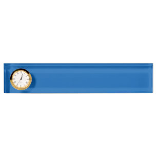 Porte-nom Bleu profond