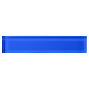 Porte-nom Bleu (RYB) (couleur solide)