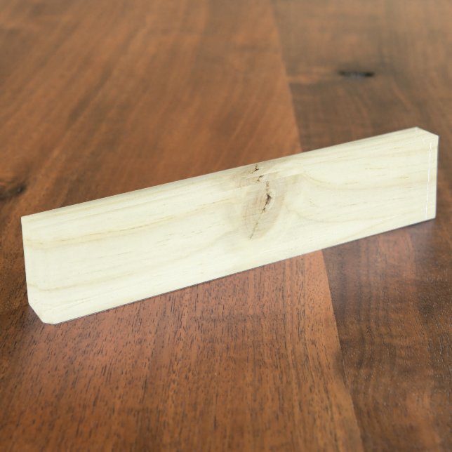 Porte-nom bois (Taille)