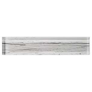 Porte-nom Bois Patiné blanc