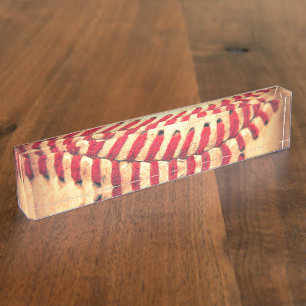 Porte-nom Boule vintage de base-ball