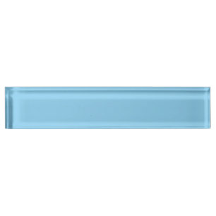 Porte-nom Bureau Bleu pour bébé