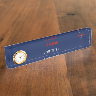 Porte-nom Bureau de communication JML