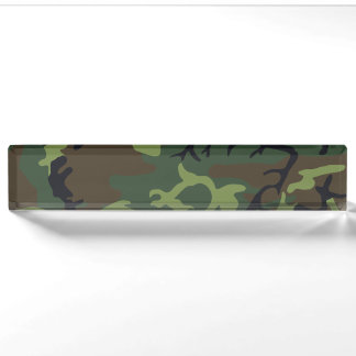 Porte-nom Camion militaire de Green Forest