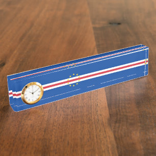 Porte-nom Cap Verde flag