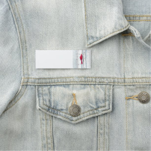 Porte-nom Cardinal Rouge dans la belle forêt de Birch Tree