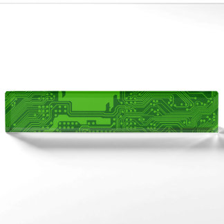 Porte-nom Carte de circuit imprimé