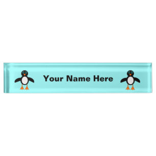 Porte-nom Carte d'identité personnalisée pour le bureau mign