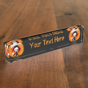 Porte-nom Carton de la Faucheuse