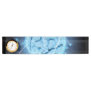 Porte-nom Cerveau atomique