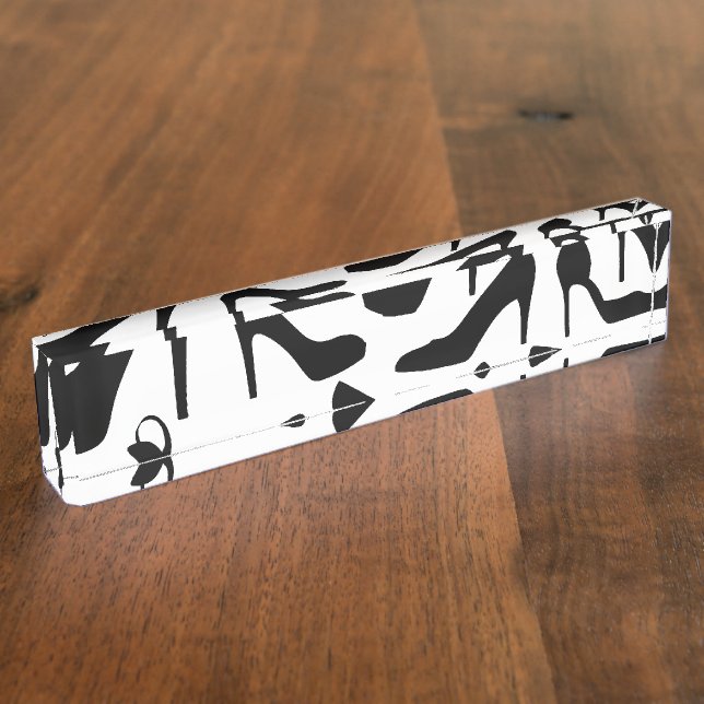 Porte-nom chaussure pattern.ai (Taille)