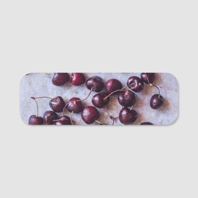Porte-nom Cherries (Devant)