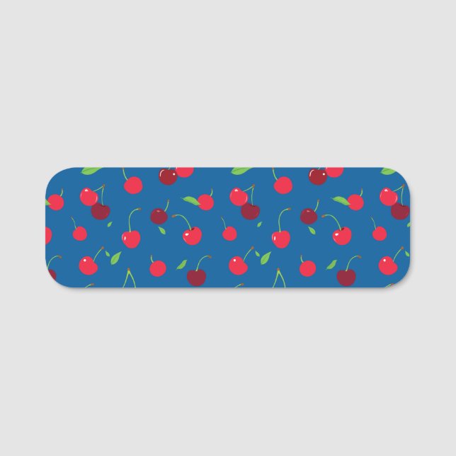 Porte-nom Cherry (Devant)