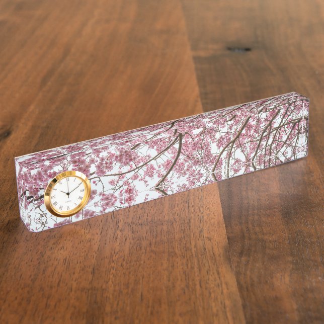 Porte-nom Cherry Blossoms Guichet Personnalisé Destiny Desti (Taille)