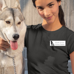 Porte-nom Chien de chat animal vétérinaire vétérinaire