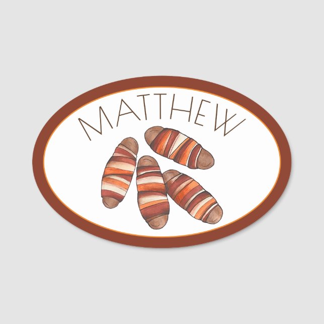 Porte-nom Chiens britanniques dans les couvertures Noël Fête (Devant)