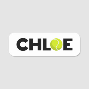Porte-nom Chloe Tennis