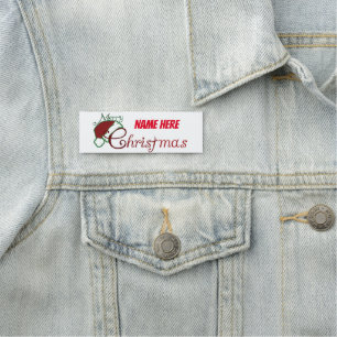 PORTE-NOM **CHRISTMAS RIBBON** POUR LES ÉVÉNEMENTS DE NOËL