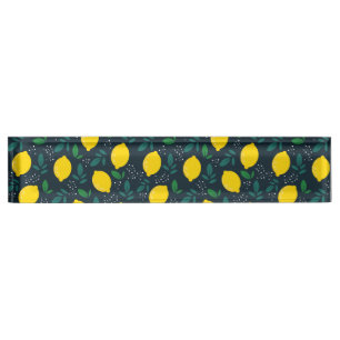 Porte-nom Citron