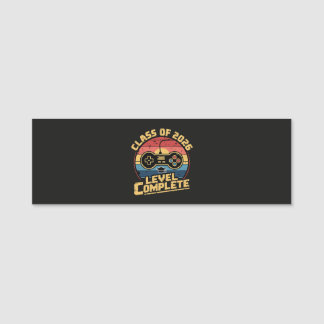 Porte-nom Class Of 2026 Level Complete