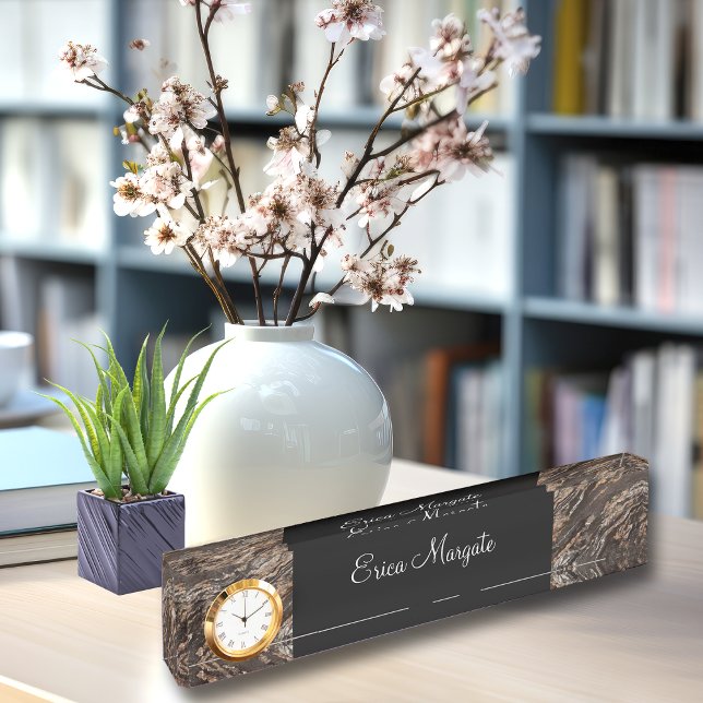 Porte-nom Classy Office Executive Desk Nom Plaque (Créateur téléchargé)