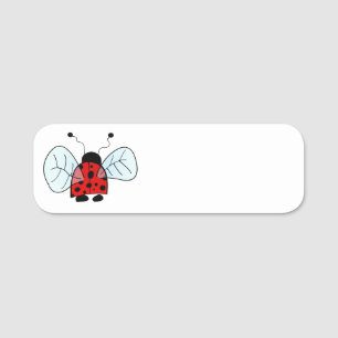 Porte-nom Coccinelle  