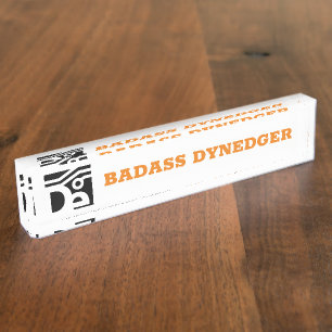 Porte-nom Code de bureau