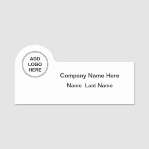 Porte-nom Conception d'entreprise de logo
