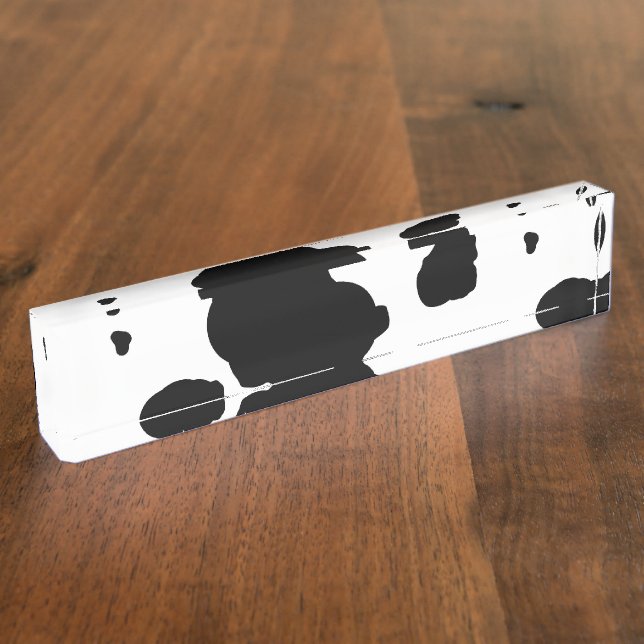 Porte-nom Copie de vache (Taille)