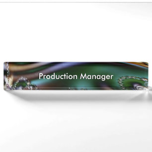 Porte-nom Coque d'Abalone