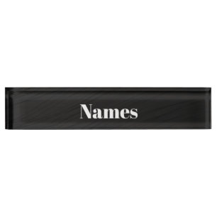 Porte-nom Créez votre propre personnalisation