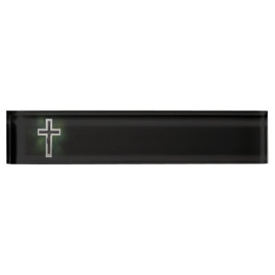 Porte-nom Crucifix