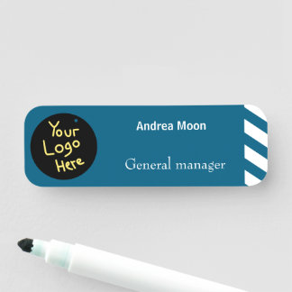 Porte-nom Custom logo
