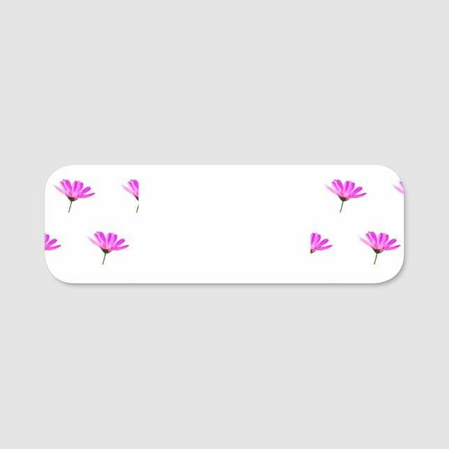 Porte-nom Daisy Rose   (Devant)