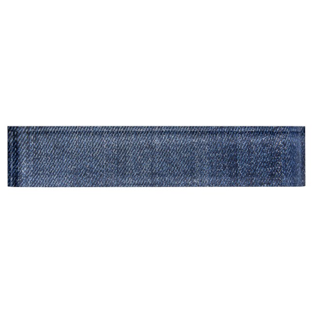 Porte-nom Denim (Devant)