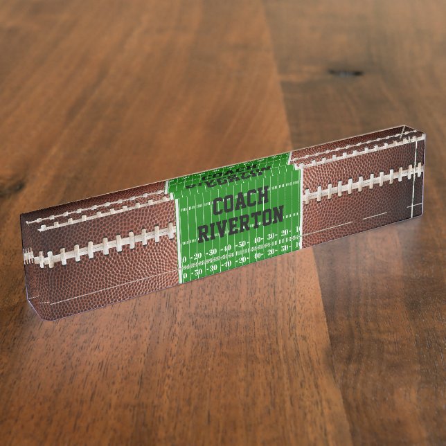 Porte-nom Dentelles de football Texture Arrière - plan 3 (Taille)