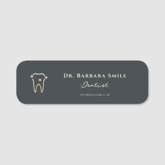 PORTE-NOM DENTISTE ORTHODONTISTE DENTAIRE DENTAIRE MODERNE D