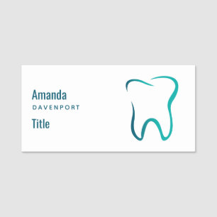 Porte-nom Dentistère dentaire Image Médicale