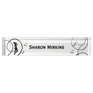 Porte-nom Design de danse Tap personnel