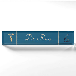 Porte-nom Docteur