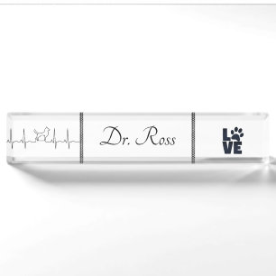 Porte-nom Docteur