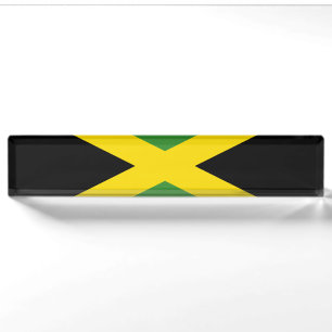 Porte-nom Drapeau de la Jamaïque