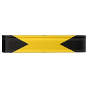 Porte-nom Drapeau de la Jamaïque