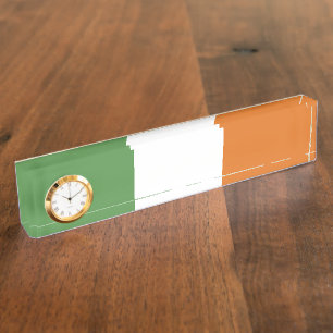 Porte-nom Drapeau irlandais