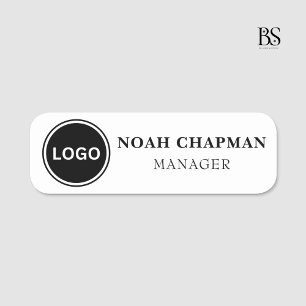 Porte-nom Élégant logo professionnel Nettoyer
