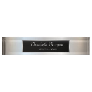 Porte-nom Élégant Or élégant
