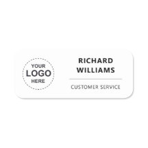 Employé personnalisé avec logo d'entreprise person